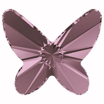 Swarovski® Crystals Butterfly 2854 12mm Antique Pink F