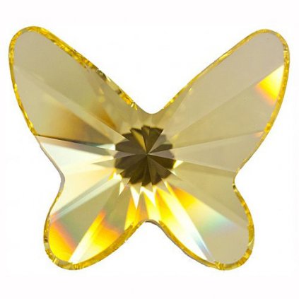 Swarovski® Crystals Butterfly 2854 8mm Jonquil F