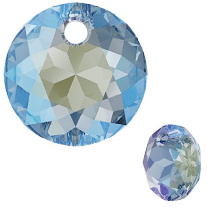 Swarovski® Crystals Clasic Cut 6430 10mm Aquamarine Shimmer