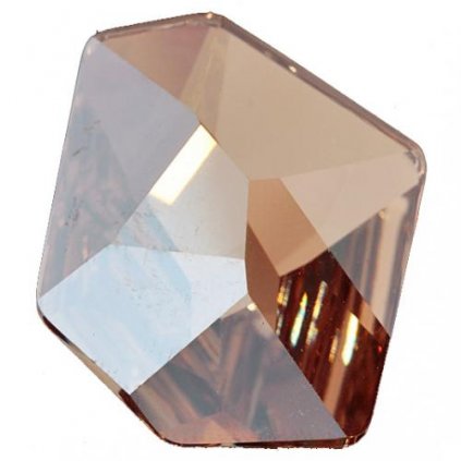 Swarovski® Crystals Cosmic Flat  4759 28mm Golden Shadow F