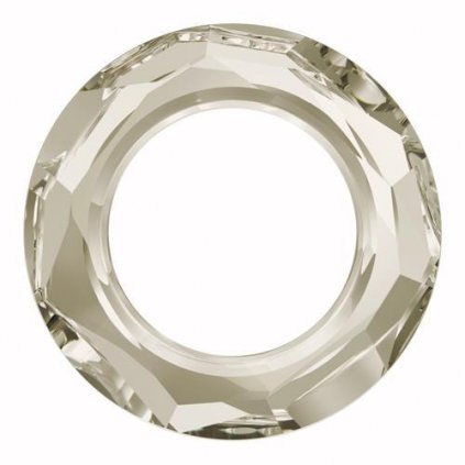 Swarovski® Crystals Cosmic Ring 4139 14mm Silver Shadow