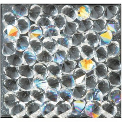 Swarovski® Crystals crystalROCKS čtverec 20mm AB