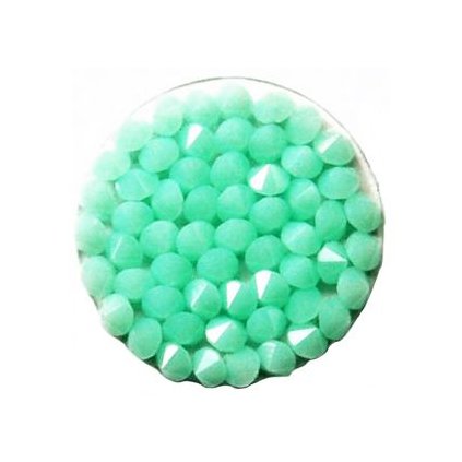 Swarovski® Crystals crystalROCKS kruh 15mm Mint Alabaster