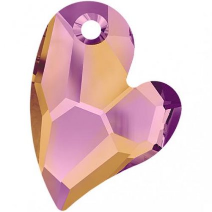 Swarovski® Crystals Devoted 2U Heart 6261 17mm Astral Pink