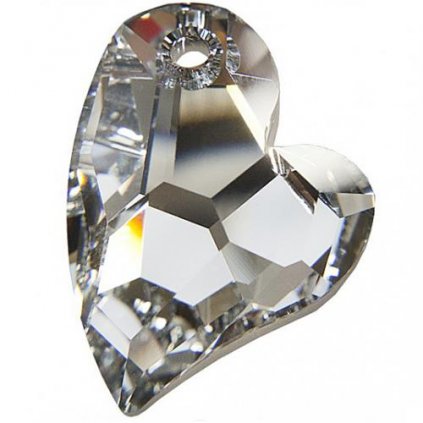 Swarovski® Crystals Devoted 2U Heart 6261 17mm Crystal CAL V
