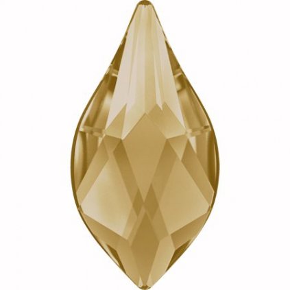 Swarovski® Crystals Flame 2205 10mm Golden Shadow F