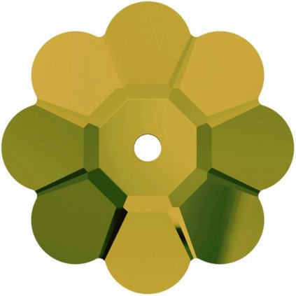 Swarovski® Kryštály Kvet 3700 6 mm Zlatý tieň