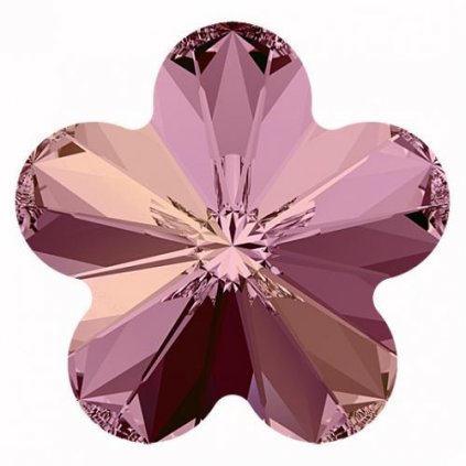 Swarovski® Crystals Flower 4744 10mm Lilac Shadow F