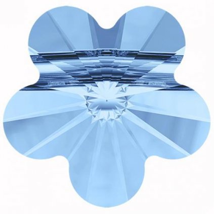 Swarovski® Crystals Flower 5744 6mm Aquamarine