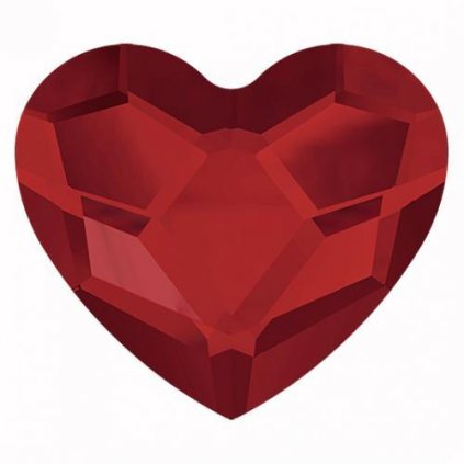 Swarovski® Crystals Heart 2808 10mm Light Siam F