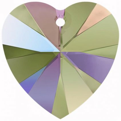 Swarovski® Crystals Heart 6228 10,3/10mm Paradise Shine