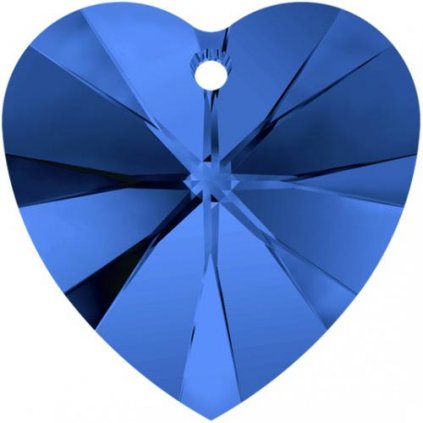 Swarovski® Crystals Heart 6228 10,3/10mm Sapphire AB