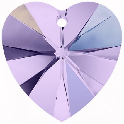 Swarovski® Crystals Heart 6228 10,3/10mm Violet AB