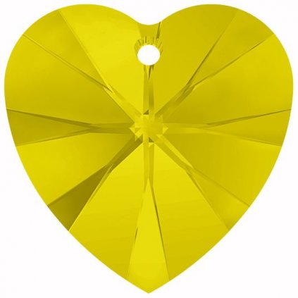 Swarovski® Crystals Heart 6228 10,3/10mm Yellow Opal
