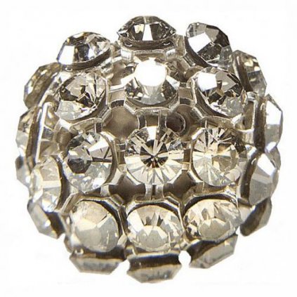 Swarovski® Crystals meshBalls 12mm Silver Shadow