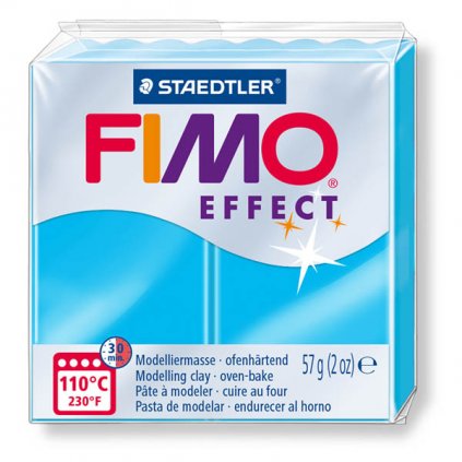 FIMO Effect 57g 301 NEON modrá