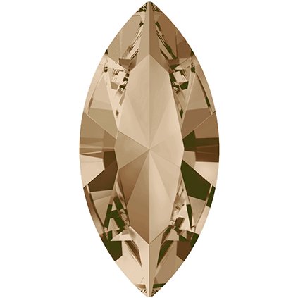 Swarovski® Crystals Navette 4228 15/7mm Light Silk F