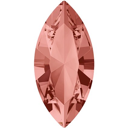 Swarovski® Crystals Navette 4228 15/7mm Rose Peach F