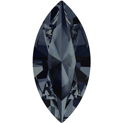 Swarovski® Crystals Navette 4228 8/4mm Graphite F