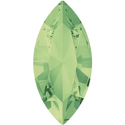 Swarovski® Crystals Navette 4228 8/4mm Chrysolite Opal F