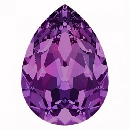 Swarovski® Crystals Pear 4320 14/10mm Amethyst F