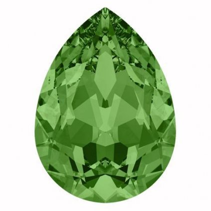 Swarovski® Crystals Pear 4320 14/10mm Fern Green F