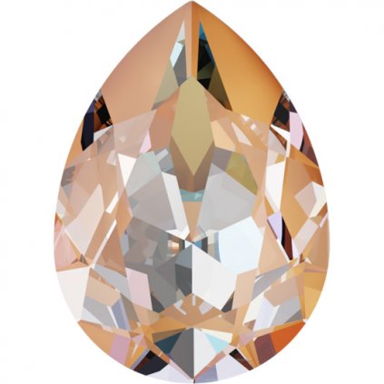 Swarovski® Crystals Pear 4320 14/10mm Peach DeLite
