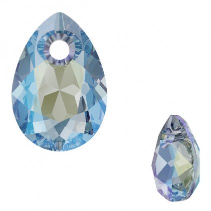 Swarovski® Crystals Pear Cut 6433 11,5mm Aquamarine Shimmer