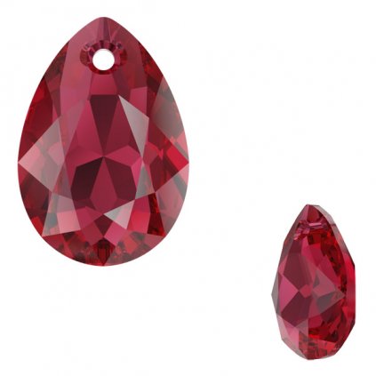 Swarovski® Crystals Pear Cut 6433 16mm Scarlet F
