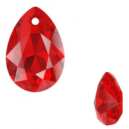 Swarovski® Crystals Pear Cut 6433 9mm Light Siam