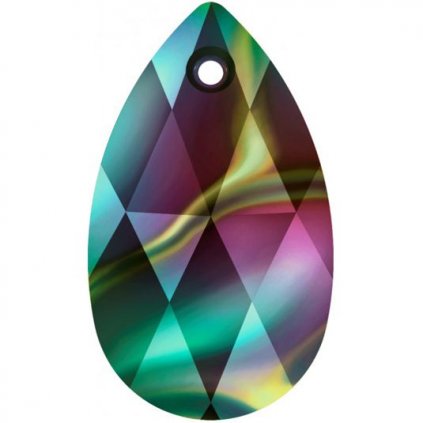 Swarovski® Crystals Pear Shaped 6106 16mm Rainbow Dark