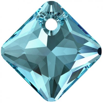 Swarovski® Crystals Princess Cut 6431 11,5mm Aquamarine