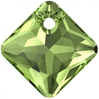 Swarovski® Crystals Princess Cut 6431 11,5mm Peridot