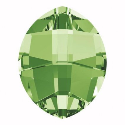 Swarovski® Crystals Pure Leaf 4224 14/11mm Peridot F
