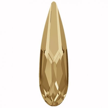 Swarovski® Crystals Rain Drop 4331 15mm Golden Shadow F