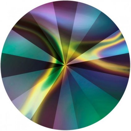 Swarovski® Crystals Rivoli 1122 12mm Rainbow Dark F