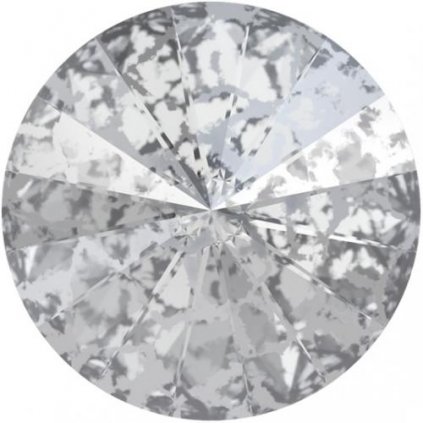 Swarovski® Crystals Rivoli 1122 12mm Silver Patina F