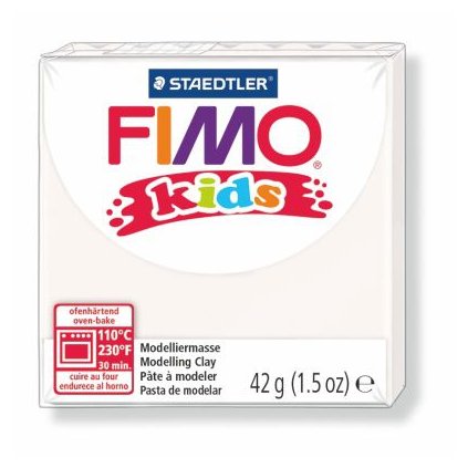 FIMO Kids 42g biela (0)