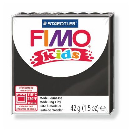FIMO Kids 42g čierna (9)