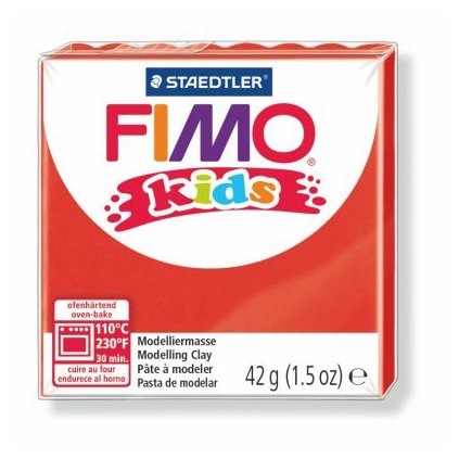 FIMO Kids 42g červená (2)