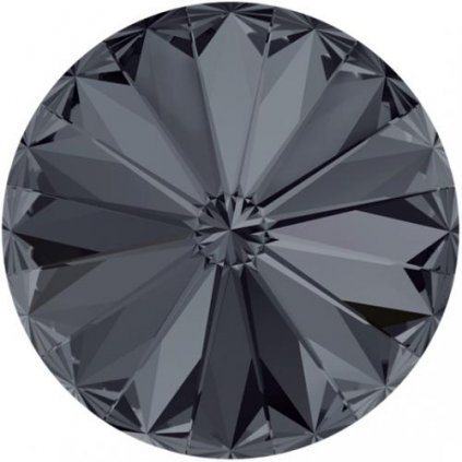 Swarovski® Crystals Rivoli 1122 18mm Silver Night F
