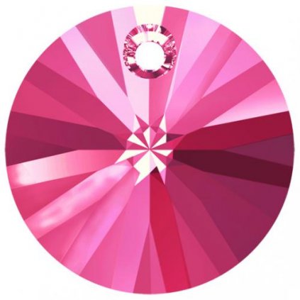 Swarovski® Crystals Rivoli 6428 8mm Indian Pink