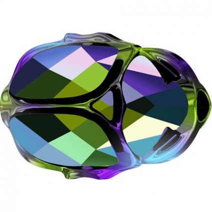 Swarovski® Crystals Scarab 5728 12mm Scarabaeus Green