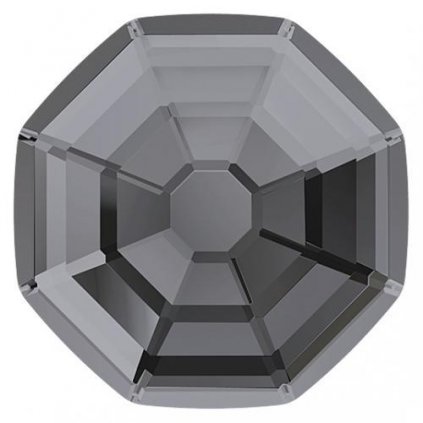 Swarovski® Crystals Solaris 2611 10mm Silver Night F