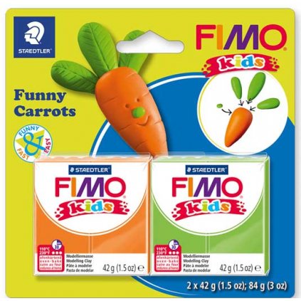 FIMO Kids sada Funny Mrkva