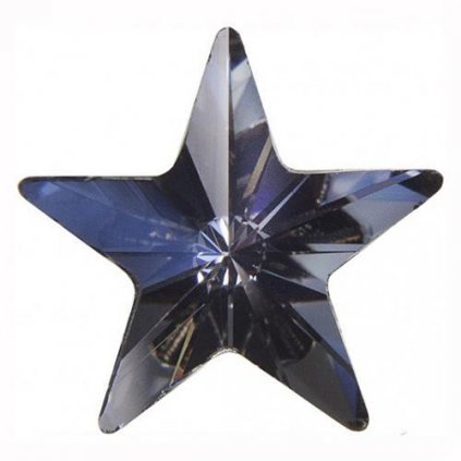 Swarovski® Crystals Star 4745 10mm Silver Night F