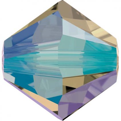 Swarovski® Crystals Xilion Beads 4mm Black Diamond  Shimmer2x