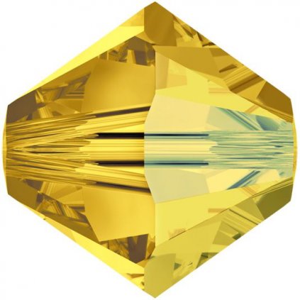 Swarovski® Crystals Xilion Beads 5328 4mm Light Topaz AB