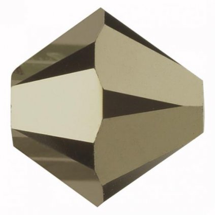 Swarovski® Crystals Xilion Beads 5328 4mm Metallic Gold 2x