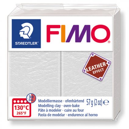 FIMO Leather Effect 029 slonovinová